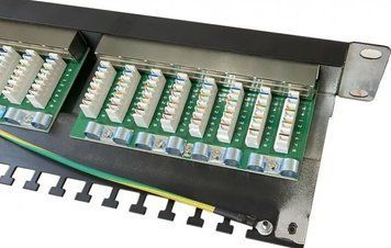 Патч-панель Atcom 1U 24 &times; RJ-45 FTP/STP кат. 6 (FP6224) H00000225729 фото