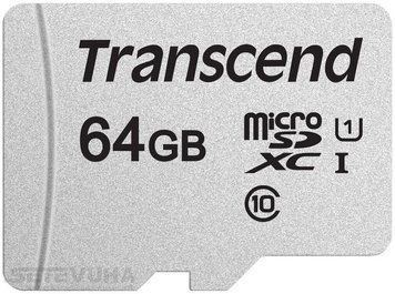 Карта памяти Transcend 300S microSD 64ГБ (TS64GUSD300S) H00000038409 фото