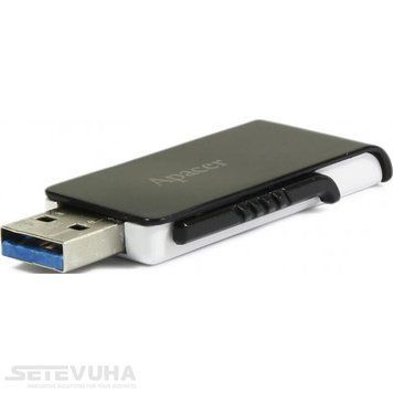 Флеш память USB Apacer AH350 128ГБ USB 3.0 (AP128GAH350B-1) H00000038117 фото