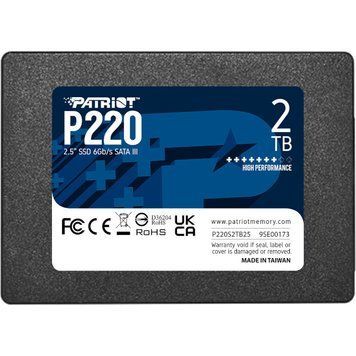 SSD диск Patriot (P220S2TB25) H00000361309 фото