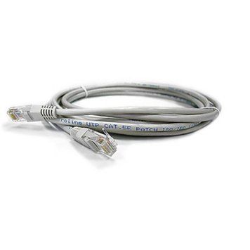 Патч корд Kingda UTP Cat. 5e 3 м PVC Сірий (KD-PAUT3300GY) H00000044215 фото