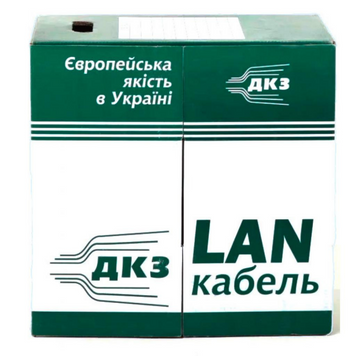 Кабель витая пара ДКЗ UTP Cat 5e PVC 4 х 2 х 0,50 (ДКЗ_5500) H00000157574 фото