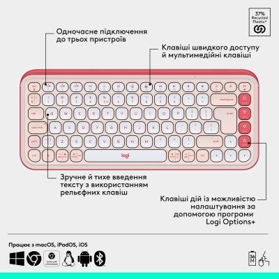 Клавіатура + миша Logitech (920-013142) H00000457568 фото
