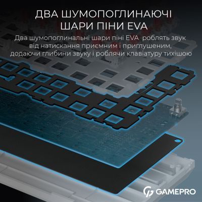 Клавиатура GamePro (MK160W Pro) H00000489167 фото