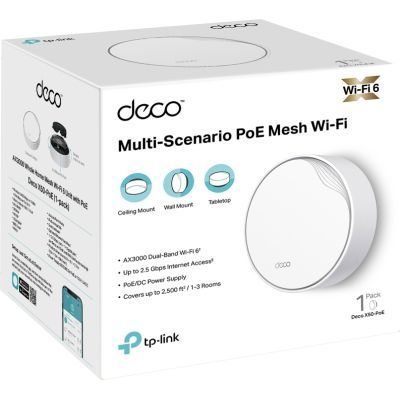 Беспроводная точка доступа TP-Link (DECO-X50-POE-2-PACK) H00000367223 фото
