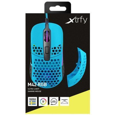 Мышь Xtrfy M42 RGB проводная игровая (XG-M42-RGB-BLUE) H00000457318 фото