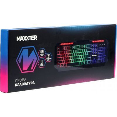 Клавіатура Maxxter (KBG-UML-02B-UA) H00000457731 фото