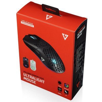 Мышь Modecom Shinobi 3360 Volcano проводная игровая (M-MC-SHINOBI-3360-100) H00000119117 фото