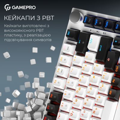 Клавиатура GamePro (MK160W Pro) H00000489167 фото