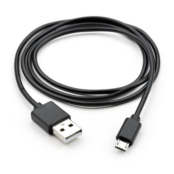 Кабель Vinga USB Type A - USB Micro-B 5 Pin 1 м USB 2.0 (VCPDCM1BK) H00000204203 фото