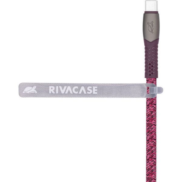 Кабель RIVACASE USB Type C - USB Type C 1.2 м USB 2.0 (PS6105 RD12) H00000180097 фото