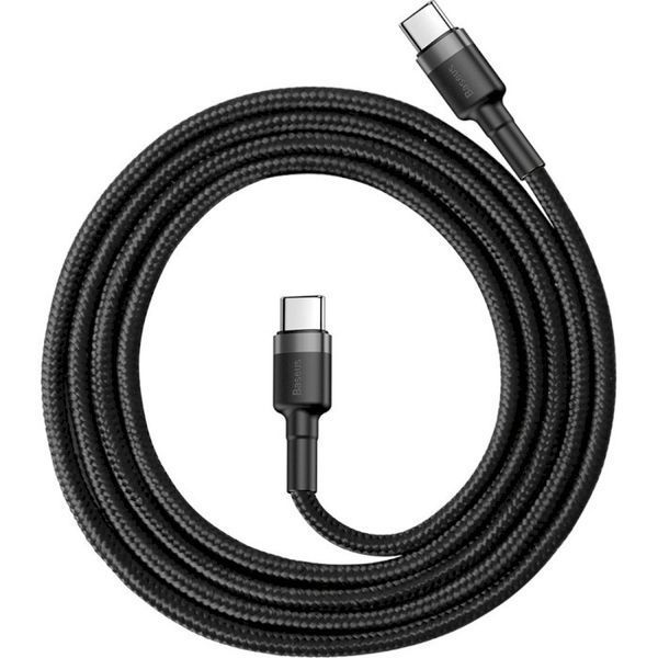 Кабель BASEUS USB Type C - USB Type C 1 м USB 2.0 (CATKLF-GG1) H00000180335 фото