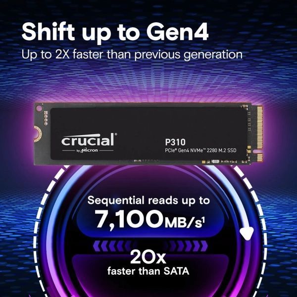 SSD диск Crucial (CT2000P310SSD8) H00000446883 фото