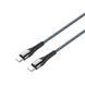 Кабель ColorWay USB Type C - USB Type C 1 м (CW-CBPDCC040-GR) H00000204060 фото 2