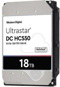 Жорсткий диск WD Ultrastar DC HC550 3.5" SATA III 18ТБ (0F38459) H00000042474 фото