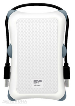 Жорсткий диск Silicon Power Armor A30 2.5" USB 3.1 Gen1 (Type-A) 1ТБ (SP010TBPHDA30S3W) H00000012414 фото