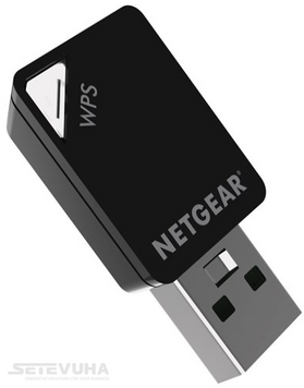 Бездротовий USB адаптер Netgear Двохдіапазонний (A6100-100PES) H00000003038 фото
