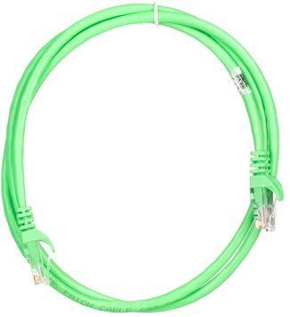 Патч корд 2E UTP Cat. 5e 1.2 м PVC Зелений (2E-PC5ECA-120GRN) H00000072266 фото