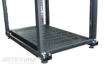 Полка CSV 19" 1U 400мм черная (CSV-00258) H00000009134 фото