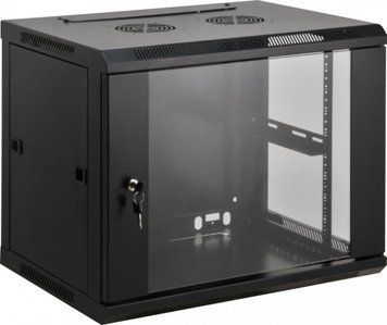 Телекомунікаційна шафа Kingda 12U 19" 570 мм (KD-007A-6612) H00000202944 фото