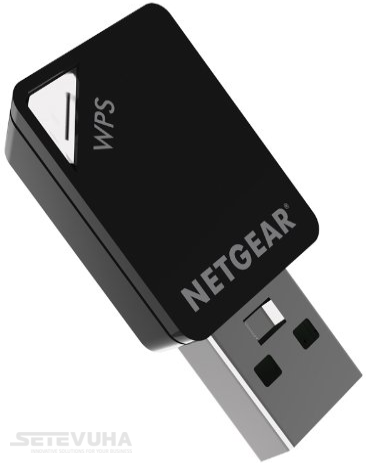 Бездротовий USB адаптер Netgear Двохдіапазонний (A6100-100PES) H00000003038 фото
