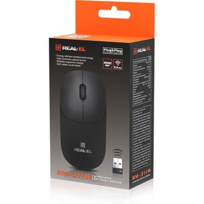 Мышь REAL-EL (EL123200041) H00000457277 фото