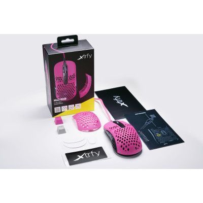 Мышь Xtrfy M42 RGB проводная игровая (XG-M42-RGB-PINK) H00000457321 фото