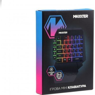 Клавіатура Maxxter (KBG-OH-01B-UA) H00000457732 фото