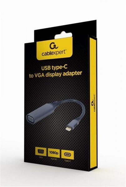 Адаптер-переходник Cablexpert (A-USB3C-VGA-01) H00000179735 фото
