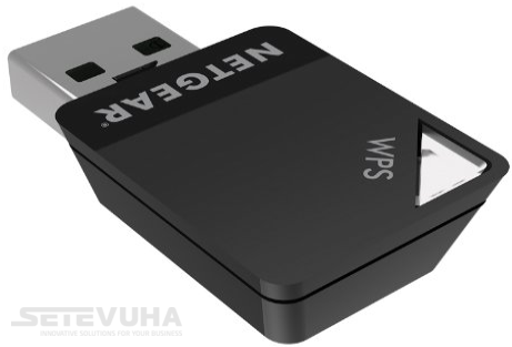 Бездротовий USB адаптер Netgear Двохдіапазонний (A6100-100PES) H00000003038 фото