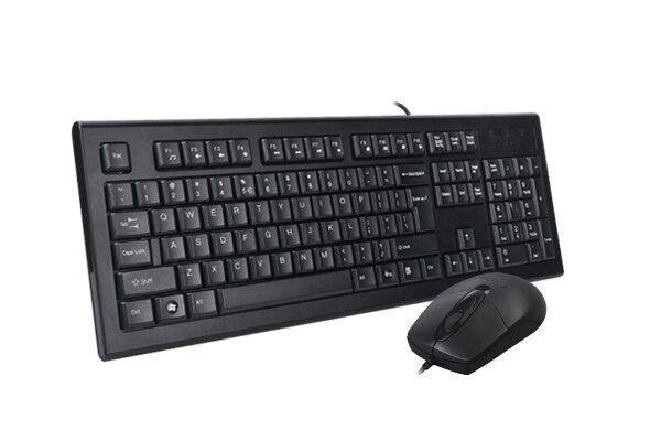 Клавіатура + миша A4Tech провідна (KR-8572S (Black)) H00000303216 фото