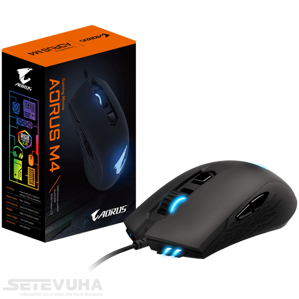 Мышь Gigabyte проводная игровая (AORUS M4) H00000044437 фото