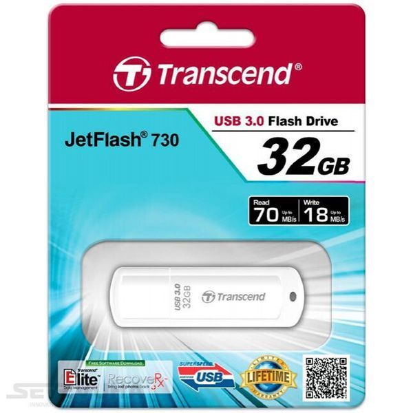 Флеш память USB Transcend JetFlash 730 32ГБ USB 3.2 (TS32GJF730) H00000038255 фото