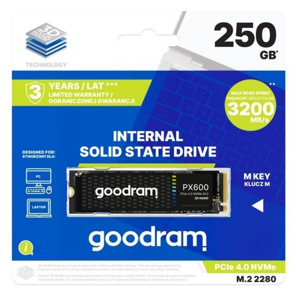 SSD диск GOODRAM PX600 (SSDPR-PX600-250-80) H00000362702 фото