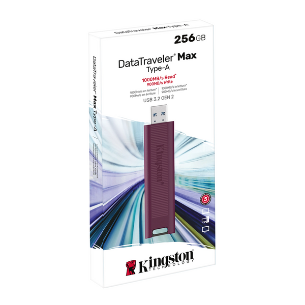 Флеш память USB Kingston DataTraveler Max 256ГБ USB 3.2 (DTMAXA/256GB) H00000257613 фото