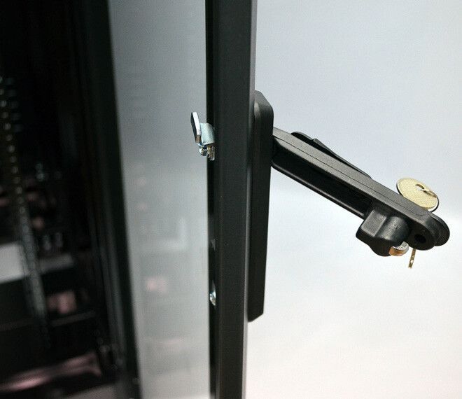 Телекомунікаційна шафа CMS 42U 19" 1055 мм (UA-MGSE42810B) H00000002775 фото