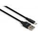 Кабель Vinga USB Type A - USB Micro-B 5 Pin 1 м USB 2.0 (VCPDCMBN21BK) H00000204205 фото 1