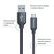 Кабель ColorWay USB Type A - USB Type C 1 м (CW-CBUC003-BK) H00000204063 фото 2