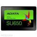 SSD диск ADATA Ultimate SU650 512ГБ SATA III 2.5" 3D NAND TLC (ASU650SS-512GT-R) H00000036937 фото 1