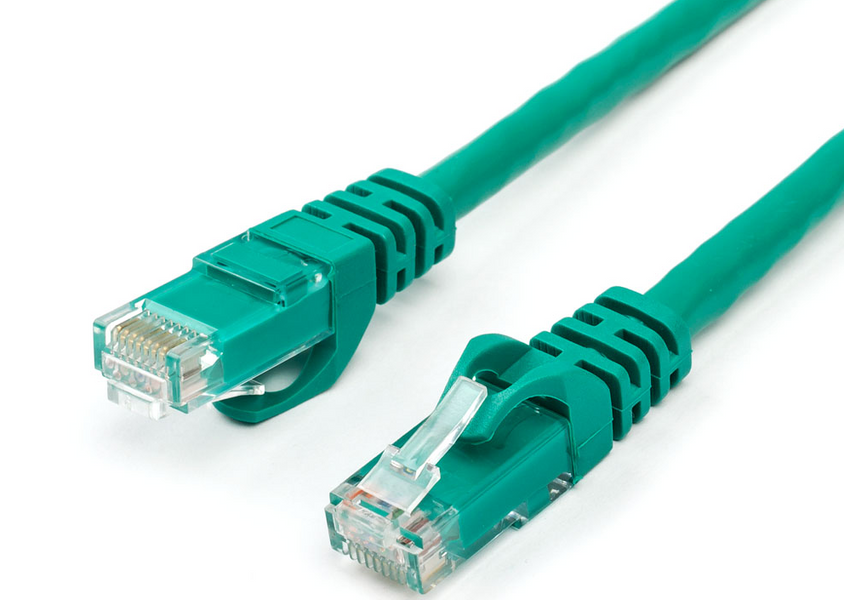 Патч корд Atcom UTP Cat. 6 3 м PVC Зелений (Atcom_9411) H00000252475 фото