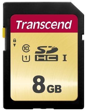 Карта памяти Transcend 300S SD 8ГБ (TS8GSDC300S) H00000038414 фото