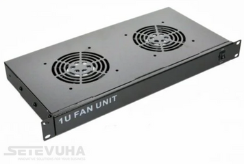 Блок вентиляторів Kingda 2 вентилятора 1U (KD700402122) H00000014243 фото