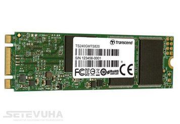 SSD диск Transcend MTS820S 240ГБ SATA III M.2 2280 TLC (TS240GMTS820S) H00000025496 фото