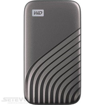 SSD диск WD WD My Passport SSD 2ТБ USB Type-C Portable 3D NAND TLC (WDBAGF0020BGY-WESN) H00000040723 фото
