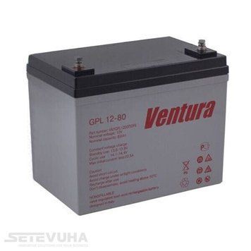 Аккумуляторная батарея Ventura 80 Ач AGM 12 В (GPL 12-80 L) H00000037641 фото