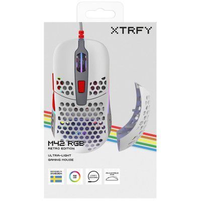 Мышь Xtrfy M42 RGB проводная игровая (XG-M42-RGB-RETRO) H00000457324 фото