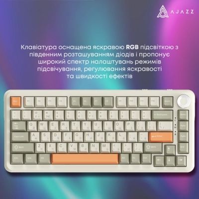 Клавиатура Ajazz (AK820MAX-FF-R) H00000489169 фото
