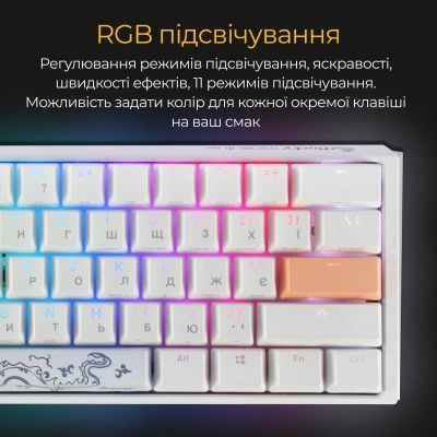 Клавиатура Ducky (DKON2161ST-RUAPXPWWWSC1) H00000457624 фото