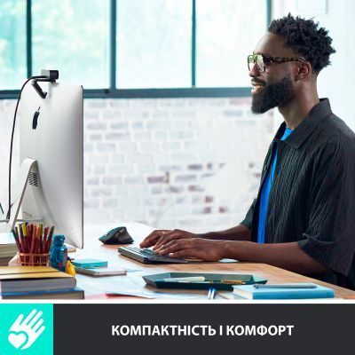 Клавіатура Logitech бездротова (920-010500) H00000307073 фото