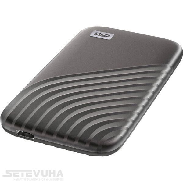 SSD диск WD WD My Passport SSD 2ТБ USB Type-C Portable 3D NAND TLC (WDBAGF0020BGY-WESN) H00000040723 фото